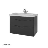 Тумба под раковину Caprigo Lento 80 770х438 мм 36212 SF-019 графит