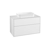 Тумба под раковину Villeroy & Boch Finion 1000х501 мм F64100GF белый глянцевый