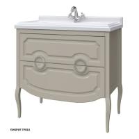 Тумба под раковину Caprigo Firenze 90 (2 ящика) 898х503 мм 34118 UV TP814 пикрит