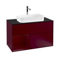 Тумба под раковину Villeroy & Boch Finion 1000х501 мм F242HBHB пион/пион