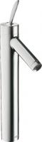 Смеситель для раковины Axor Starck Classic 220 ComfortZone высокий излив, донный клапан 10028000 хром