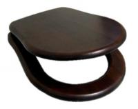 Сиденье с крышкой для унитаза Kerasan Retro 1088 40 орех/хром