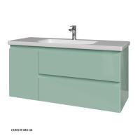 Тумба под раковину Caprigo Forte 120 1164х446 мм (2 ящика, 1 дверь слева) 36117L MU-10 селесте