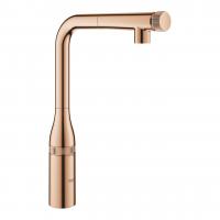 Смеситель для кухни Grohe Essence SmartControl с выдвижным изливом 31 615 DA0 тёплый закат