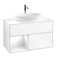 Тумба под раковину Villeroy & Boch Finion 1000х501 мм F771MTMT белый матовый/белый матовый