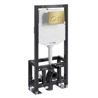 Инсталляция для унитаза WasserKraft Dill 61TLT.010.ME.MG01 матовое золото