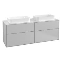 Тумба под раковину Villeroy & Boch Finion 1600х501 мм F72100GJ светло-серый