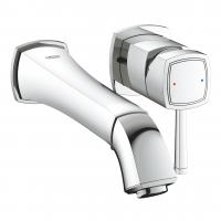 Смеситель для раковины Grohe Grandera S-Size настенный (внешняя часть) на 2 отверстия 19 930 000 хром
