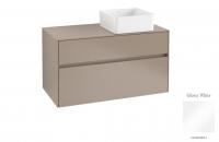 Тумба под раковину Villeroy & Boch Collaro 1000х500 мм C04000DH белый глянцевый