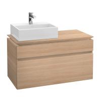 Тумба под раковину Villeroy & Boch Legato 1000х500 мм B60600PN вяз импрессо