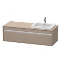 Тумба под раковину Duravit Ketho 1400х550 мм KT6797R7575 лён