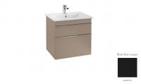 Тумба под раковину Villeroy & Boch Venticello 603х502 мм A92401PD лак чёрный матовый
