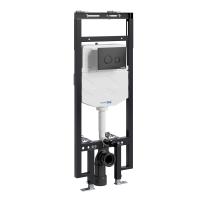 Инсталляция для унитаза WasserKraft Dinkel 58TLT.010.ME.MB01 матовый чёрный