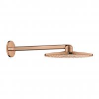 Верхний душ Grohe Rainshower SmartActive 310 (кронштейн 430 мм, 2 режима струи) 26 475 DA0 тёплый закат