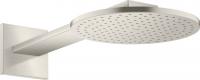 Верхний душ Axor ShowerSolutions 250 2jet с держателем 35296800 сталь