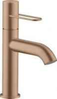 Смеситель для раковины Axor Uno 100 ComfortZone 38026310 золото красное шлифованное
