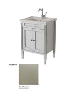 Тумба под раковину Caprigo Albion Promo 60 586х450 мм (2 двери) 33310 В021 серый камень
