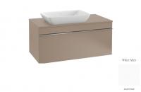 Тумба под раковину Villeroy & Boch Venticello 957х502 мм L A94701MS белый матовый