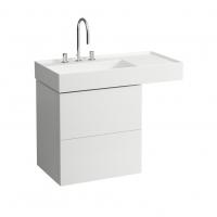 Тумба под раковину Laufen Kartell 580х450 мм 4075690336401 белый матовый