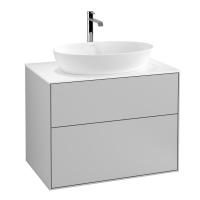 Тумба под раковину Villeroy & Boch Finion 800х501 мм F75100GJ светло-серый