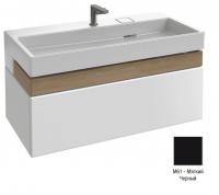 Тумба под раковину Jacob Delafon Terrace Premium 1000х480 мм EB1732RU-M61-M61 чёрный матовый