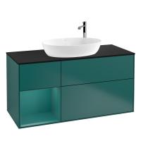 Тумба под раковину Villeroy & Boch Finion 1200х501 мм F942GSGS кедр/кедр