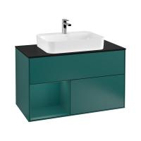 Тумба под раковину Villeroy & Boch Finion 1000х501 мм F362GSGS кедр/кедр