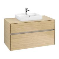 Тумба под раковину Villeroy & Boch Collaro 1000х500 мм C01600VJ северный дуб