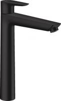 Смеситель для раковины Hansgrohe Talis E 240 ComfortZone высокий излив, донный клапан 71716670 чёрный матовый