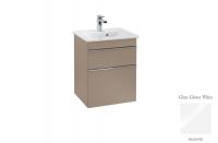 Тумба под раковину Villeroy & Boch Venticello 466х426 мм A92201RE белое стекло