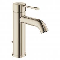 Смеситель для раковины Grohe Essence S-Size донный клапан 23 589 BE1 никель глянец