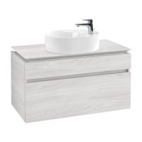 Тумба под раковину Villeroy & Boch Legato 1000х500 мм B77200E8 белое дерево