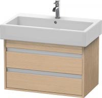 Тумба под раковину Duravit Ketho 750х440 мм KT663703030 натуральный дуб
