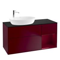 Тумба под раковину Villeroy & Boch Finion 1200х501 мм F932HBHB пион/пион