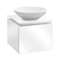 Тумба под раковину Villeroy & Boch Legato 600х500 мм B56700DH белый глянцевый