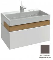 Тумба под раковину Jacob Delafon Terrace Premium 800х480 мм EB1731RU-G80 светло-коричневый глянцевый