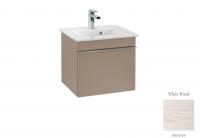 Тумба под раковину Villeroy & Boch Venticello 466х426 мм A93101E8 белое дерево