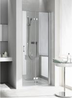 Душевая дверь Kermi Diga маятниковая 883-908х2017 мм DI 2DR 09020 VPK (петли справа) серебристый/прозрачный