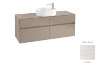 Тумба под раковину Villeroy & Boch Collaro 1400х500 мм C06100E8 белое дерево