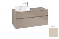 Тумба под раковину Villeroy & Boch Collaro 1200х500 мм C05800VK мягкий серый