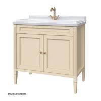 Тумба под раковину Caprigo Albion Concept 90 886х498 мм (2 двери) 34013 UV TP800 магнолия