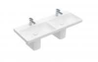Раковина Villeroy & Boch Avento (под 2 смесителя) 1200х470 мм 4A23CG01 альпийский белый