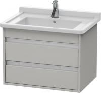 Тумба под раковину Duravit Ketho 650х455 мм KT664300707 бетонно-серый матовый