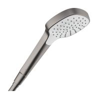 Ручной душ Hansgrohe Croma Select E 1jet EcoSmart 26815340 белый/матовый чёрный хром