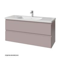 Тумба под раковину Caprigo Forte 120 1164х446 мм (2 ящика) эмаль 36116EML 044 серый агат