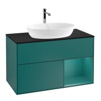 Тумба под раковину Villeroy & Boch Finion 1000х501 мм F782GSGS кедр/кедр