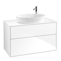 Тумба под раковину Villeroy & Boch Finion 1000х501 мм F88100GF белый глянцевый