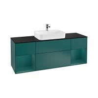 Тумба под раковину Villeroy & Boch Finion 1600х501 мм F452GSGS кедр/кедр