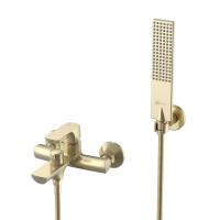 Смеситель для ванны Lemark Ursus LM7214BG матовое золото