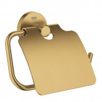 Держатель туалетной бумаги с крышкой Grohe Essentials 40 367 GN1 холодный рассвет матовый